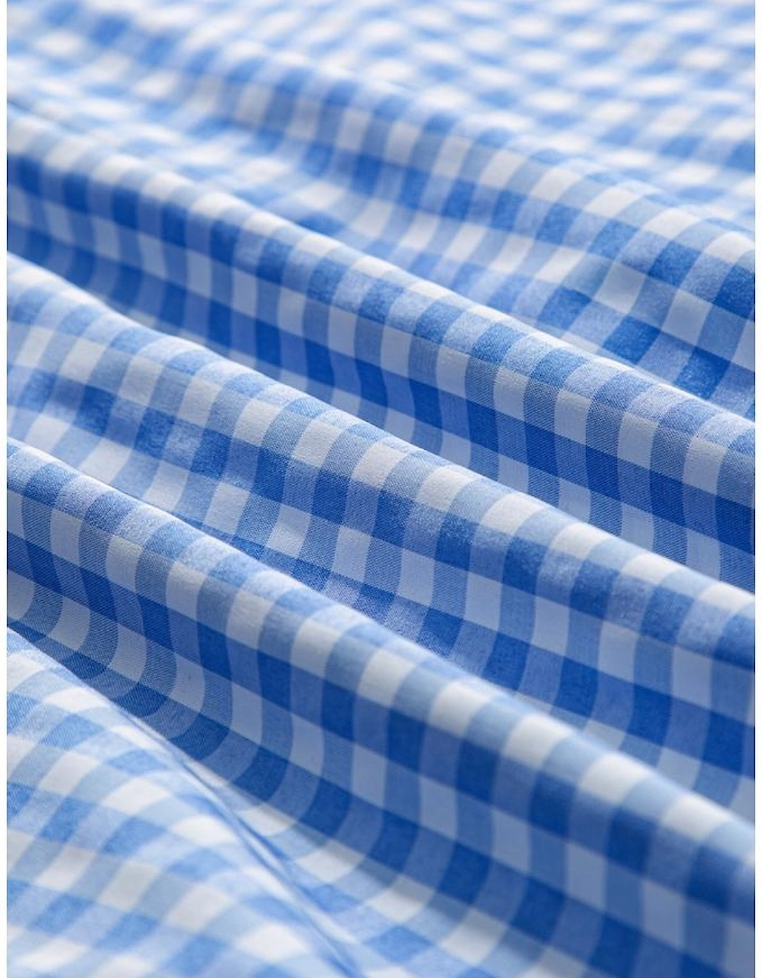 Sky Blue Stripe Plaid Patchwork Button up Long Sleeve Shirt