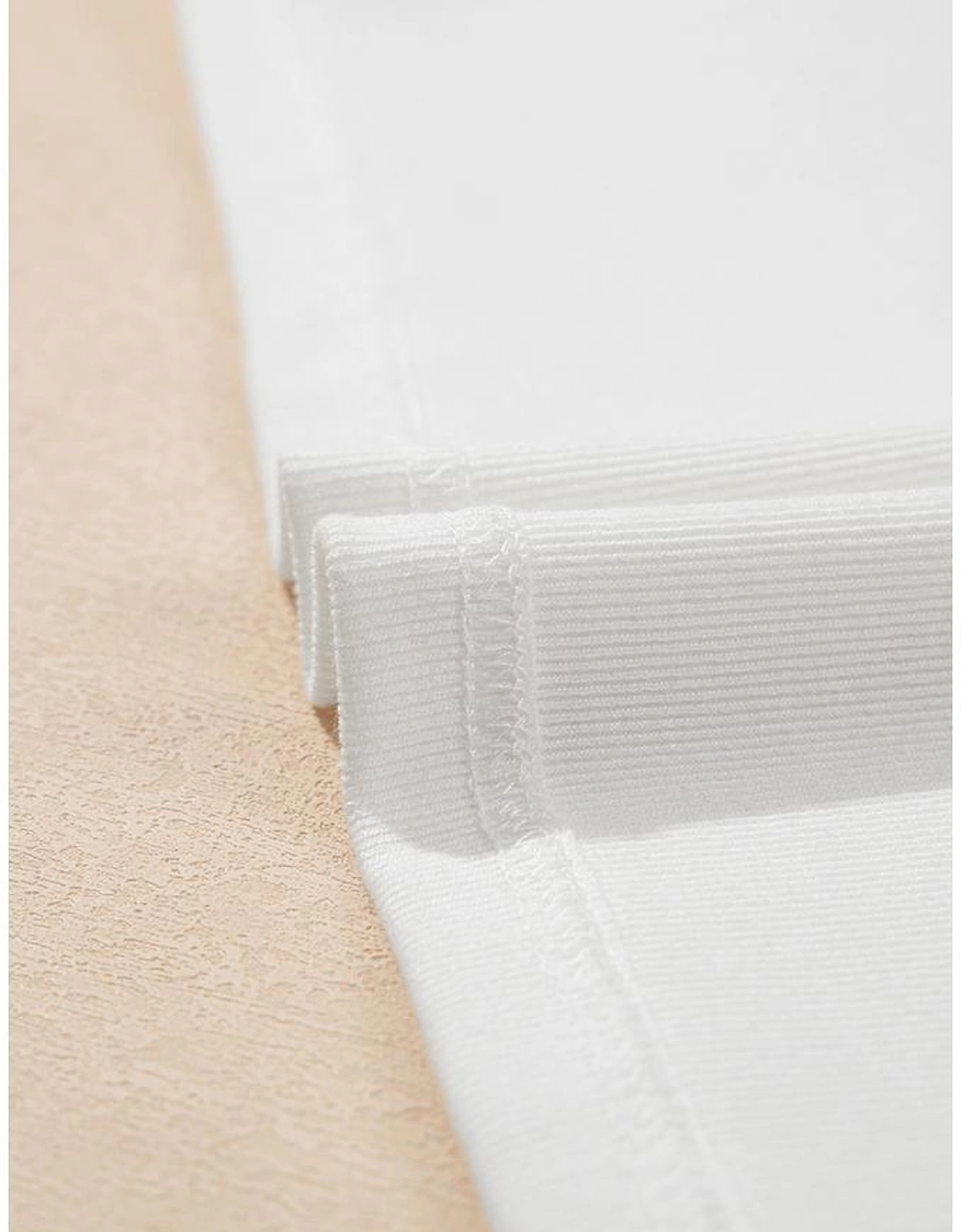 White Contrast Ricrac Floral Sleeve Top