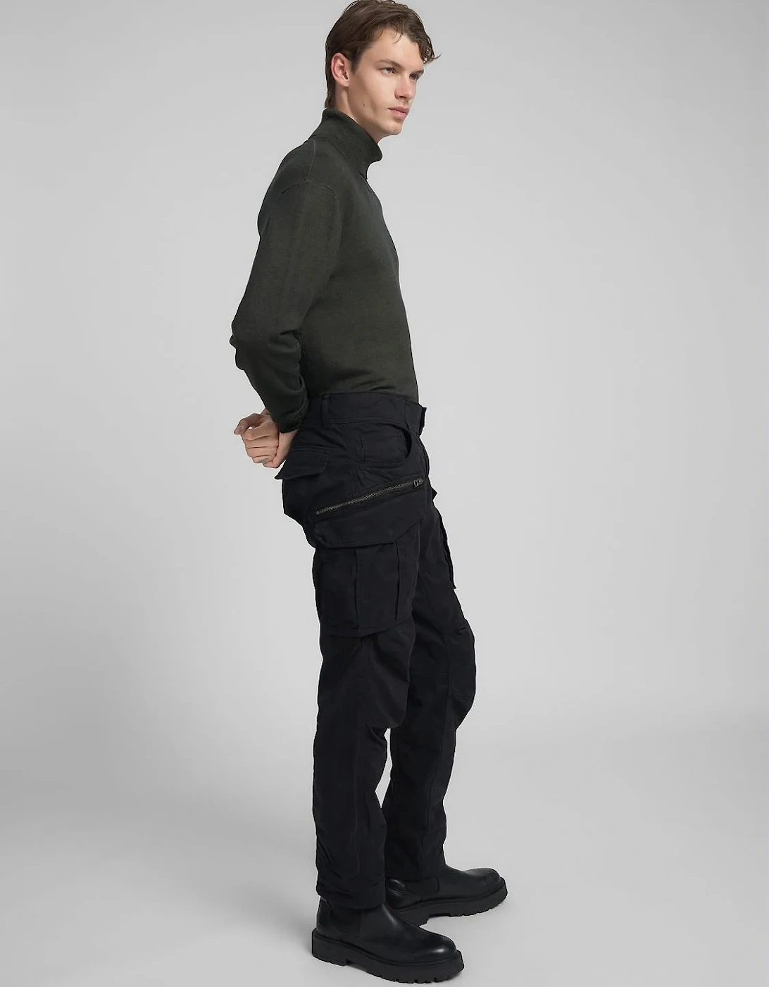 Joe Cargo Trousers - Black