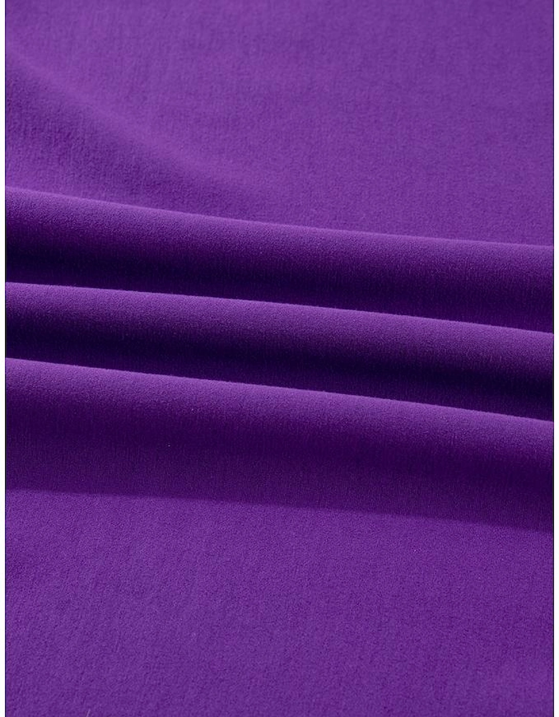 Wisteria Collar Half Zip Pullover Mini Skirt Plus Size 2pcs Set