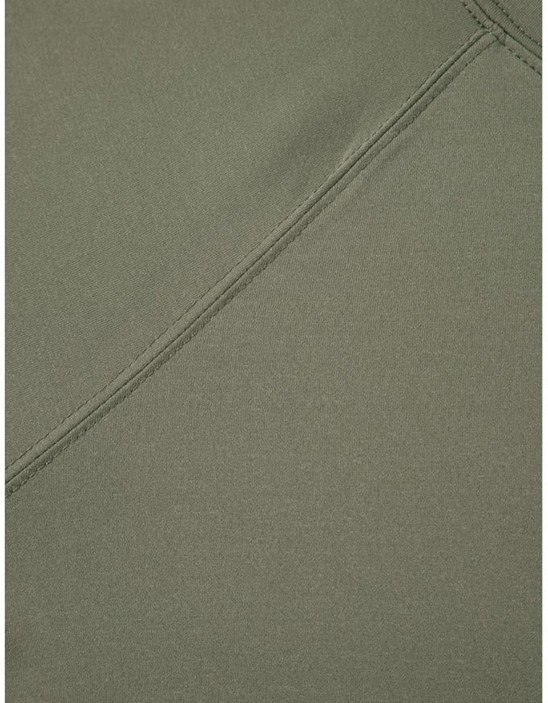 Seagrass Raw Hem Loose Tee and Wide Leg Pants Set