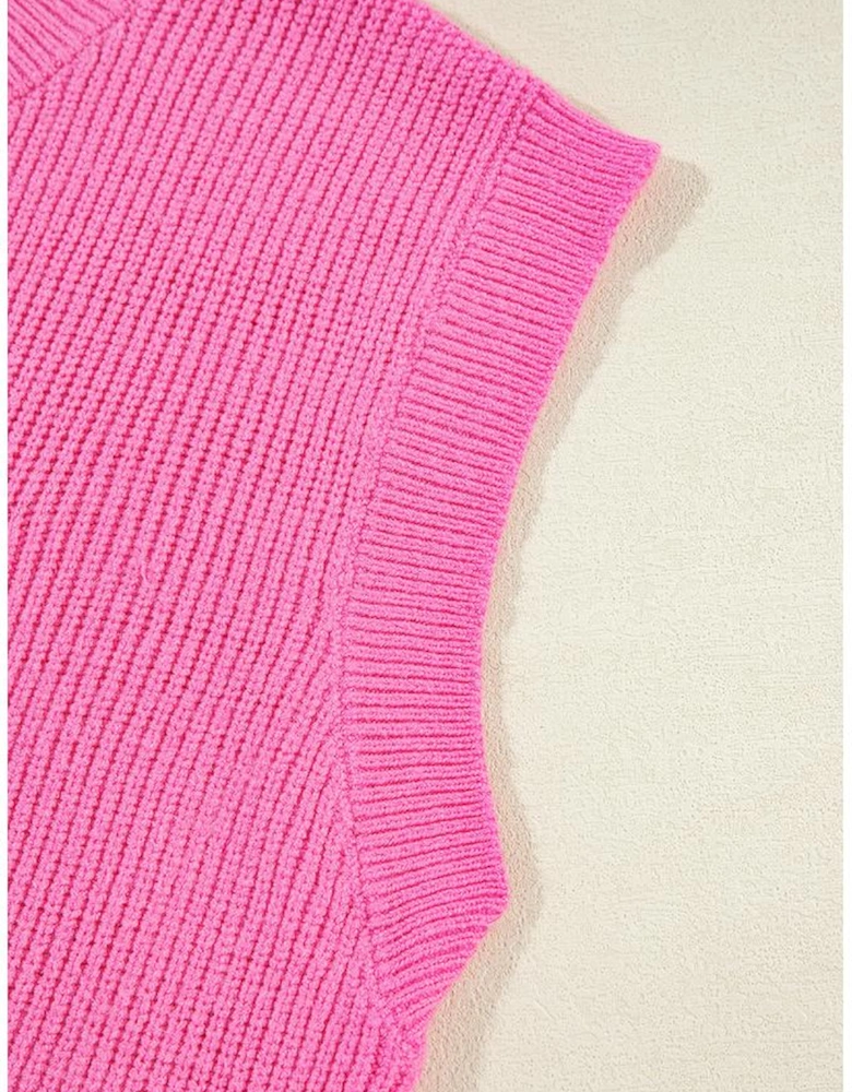 Bonbon Sparkling American Flag Knitted Vest