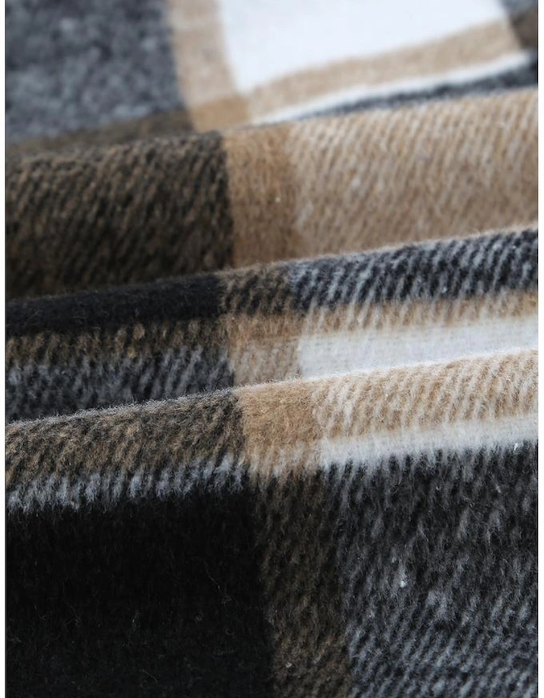 Azura Exchange Womens Oversized Plaid Shacket