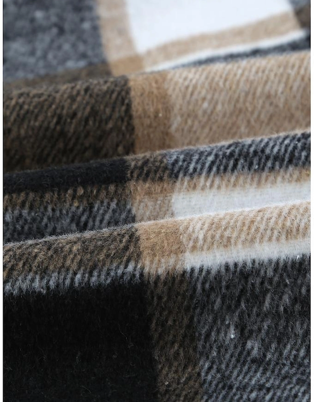 Azura Exchange Womens Oversized Plaid Shacket