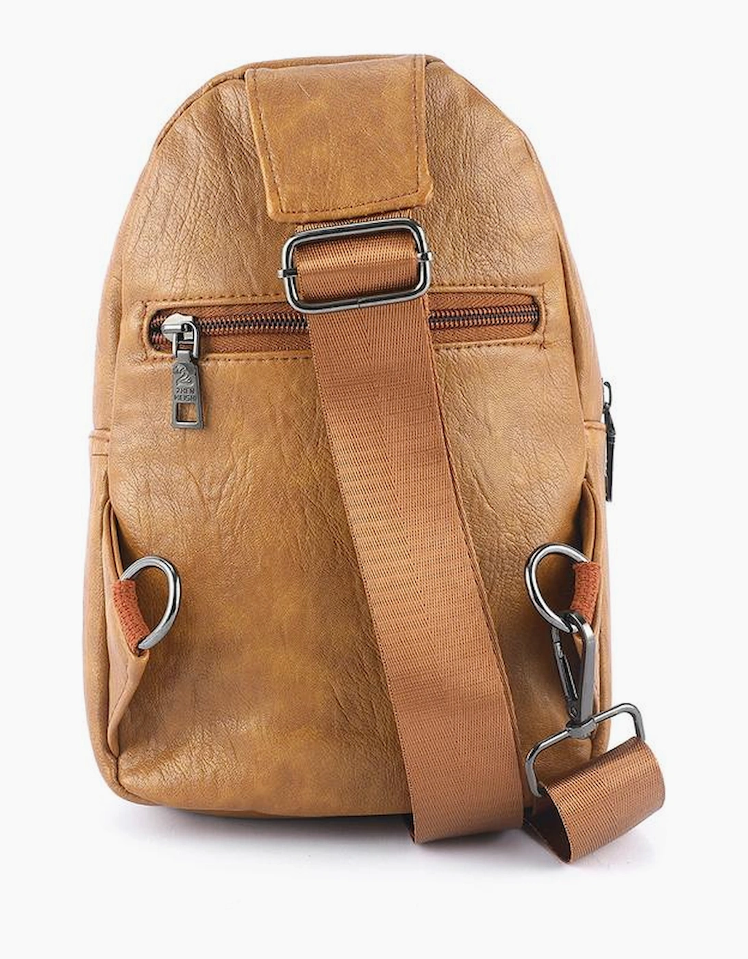 Khaki Vintage Multi Pockets Sling Bag