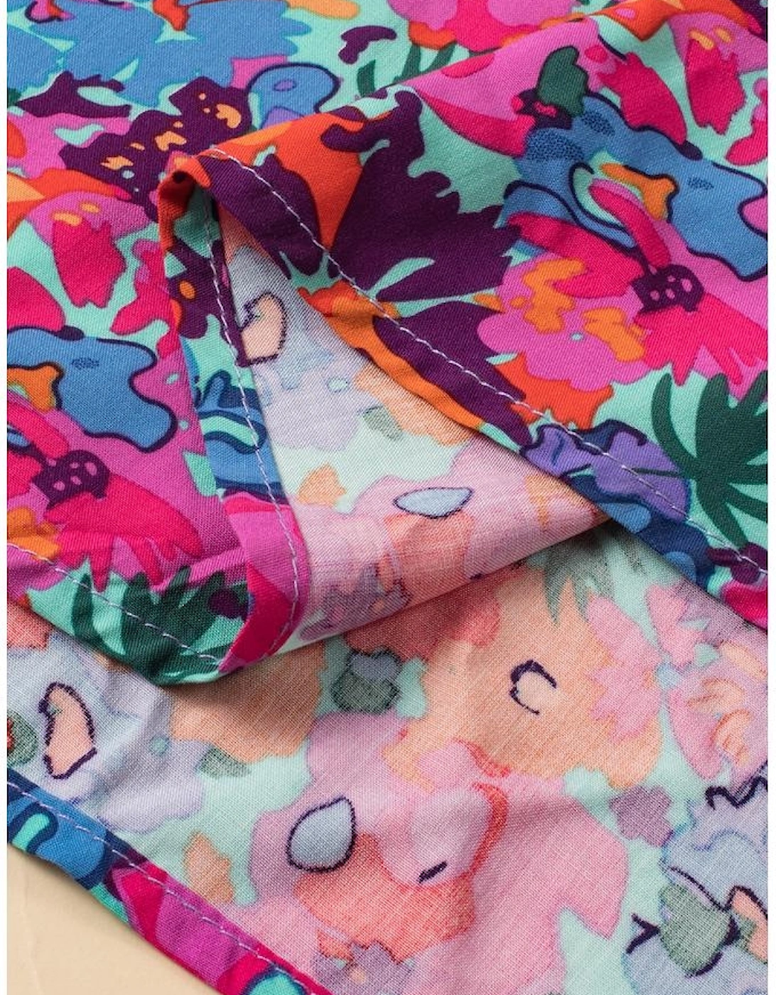 Blue Floral Print V Neck Wrap Split Maxi Dress