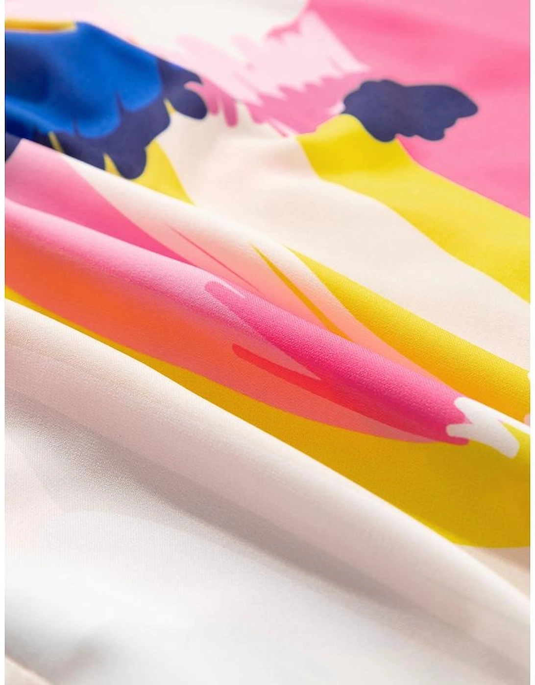 Multicolour Abstract Print Collared Cap Sleeve Casual Shirt