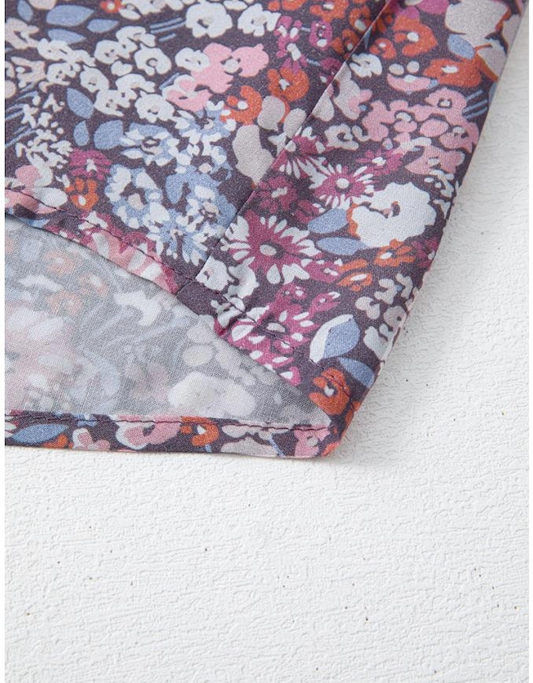 Yellow Boho Floral Pleated Buttoned Front Tank Top