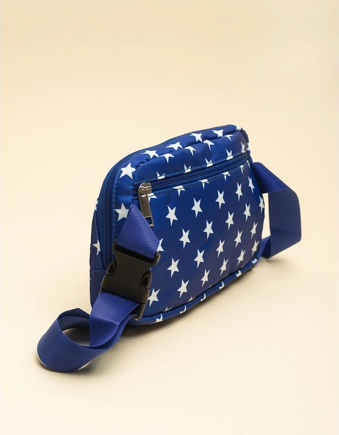 Bluing Independent Day Flag Star Printed Crossbody Bag