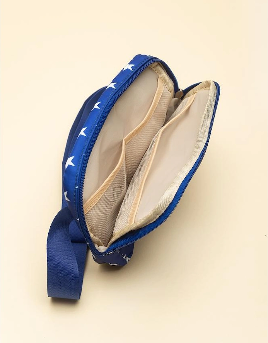 Bluing Independent Day Flag Star Printed Crossbody Bag