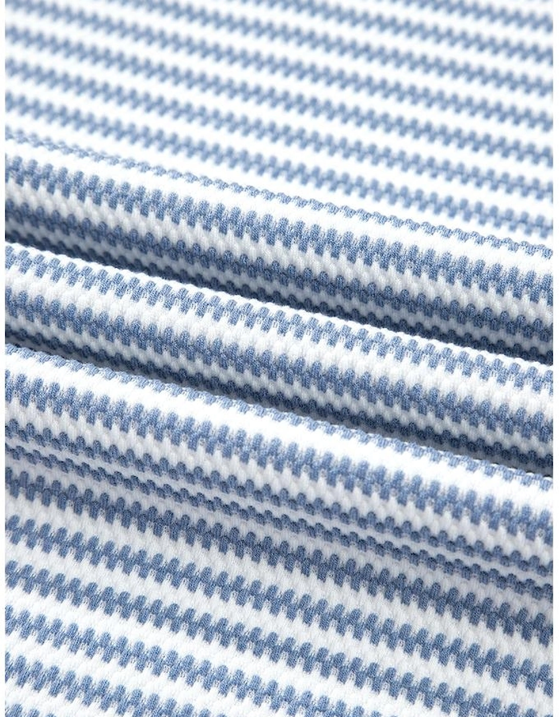 Myosotis Contrast Trim Striped Vest Drawstring Shorts Set