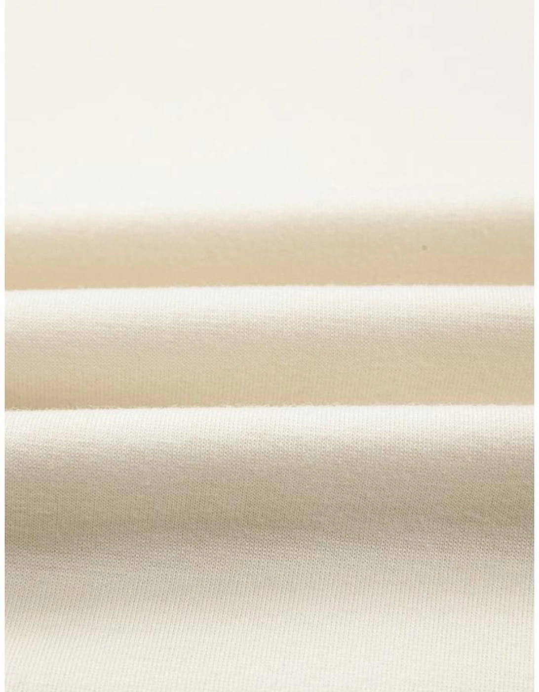 Khaki Stripe Stitched Detail Color Block Patchwork Oversized Pullover Top