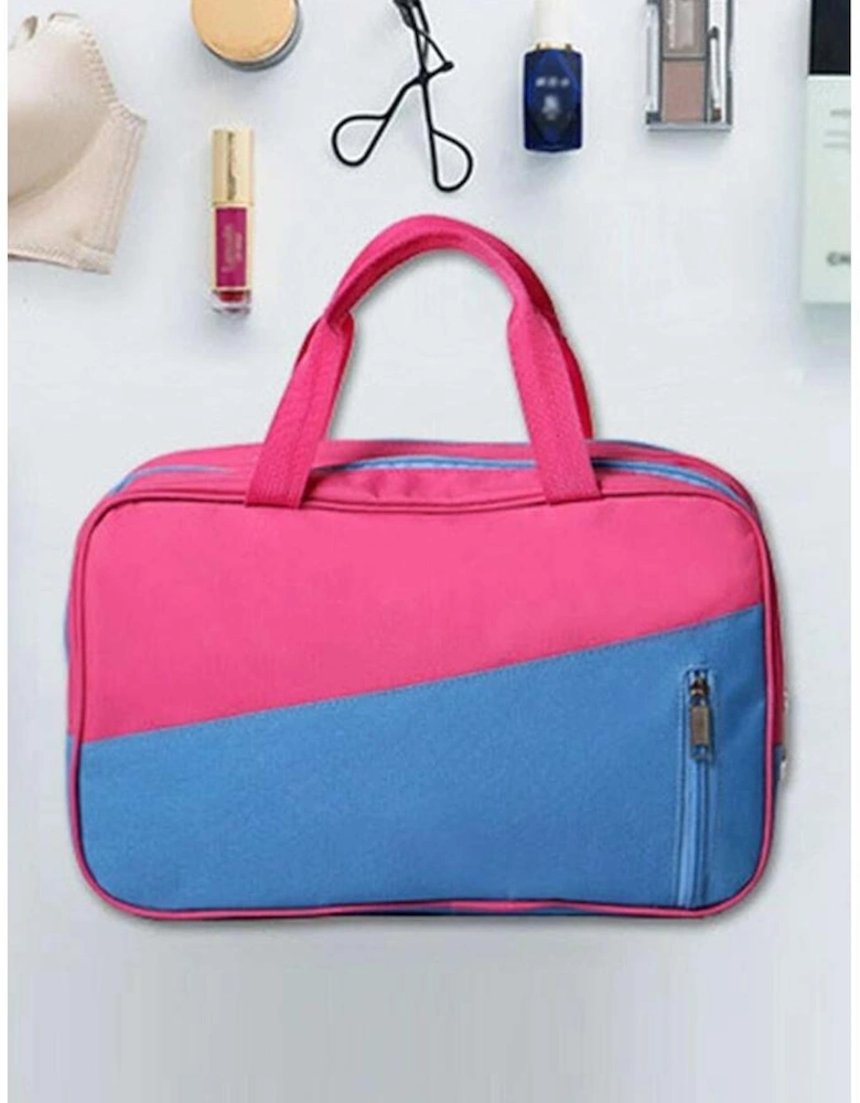 Bonbon Color Block Multi Zip Pocket Portable Yoga Bag