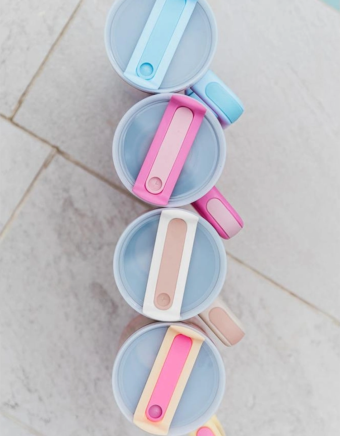 Parchment Floret Print Stainless Tumbler With Lid And Straw