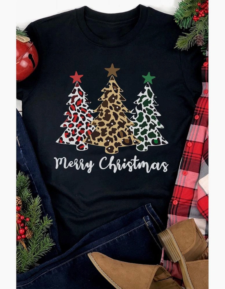 Azura Exchange Leopard Tree Graphic Print T-Shirt