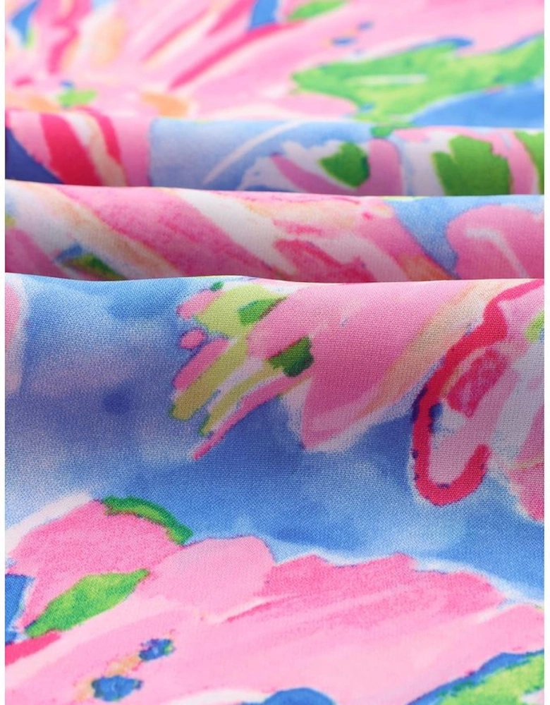 Azura Exchange Smocked Wide Leg Jumpsuit