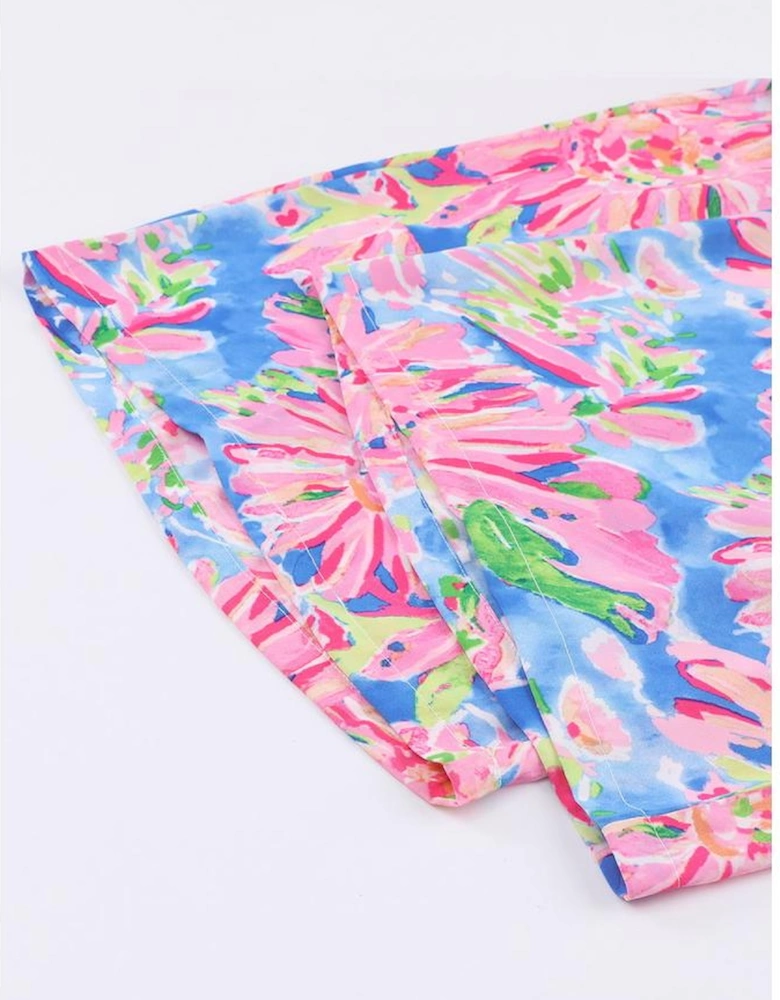 Azura Exchange Smocked Wide Leg Jumpsuit