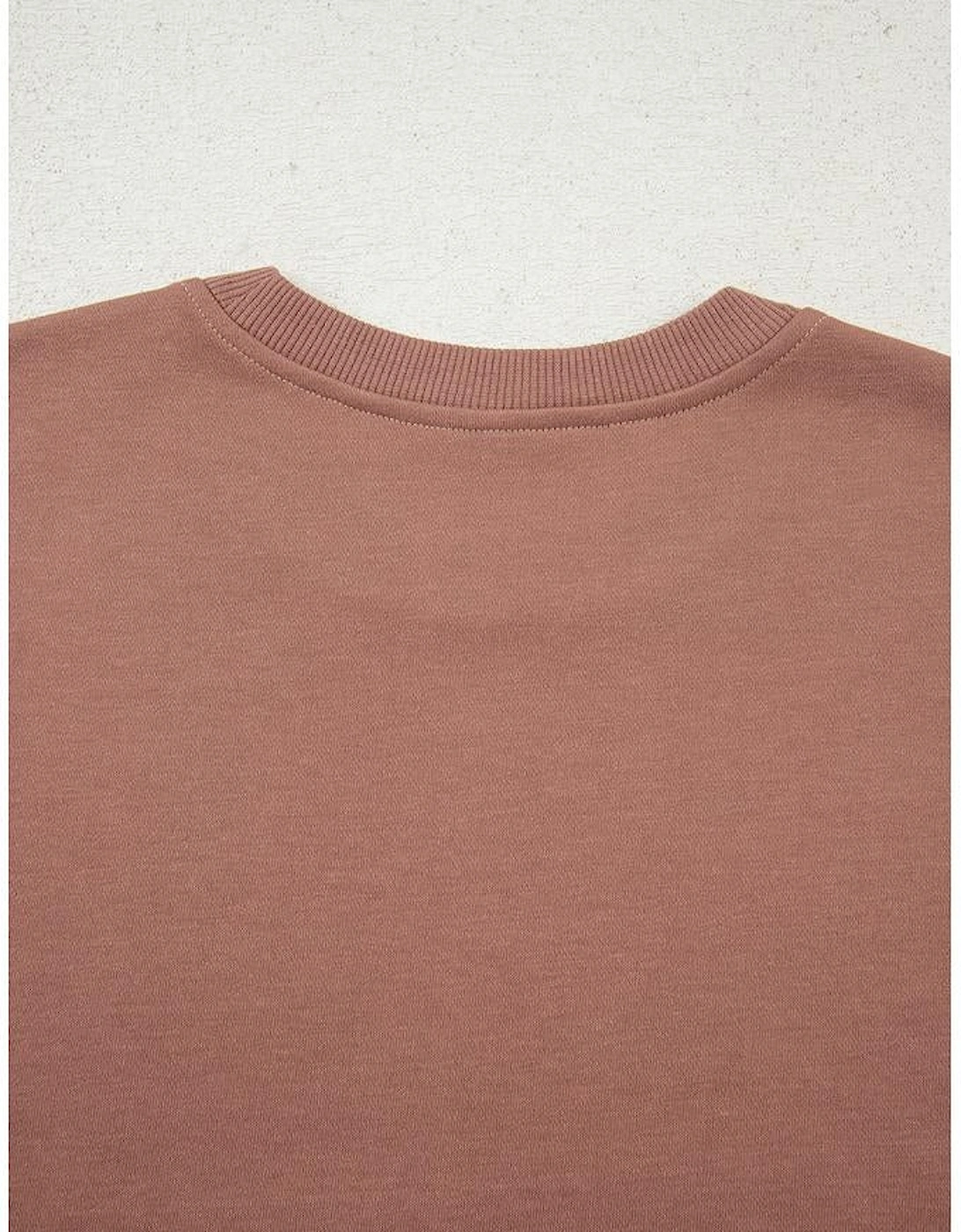 Khaki Color Block Long Sleeve Crop Top Drawstring Pant Set