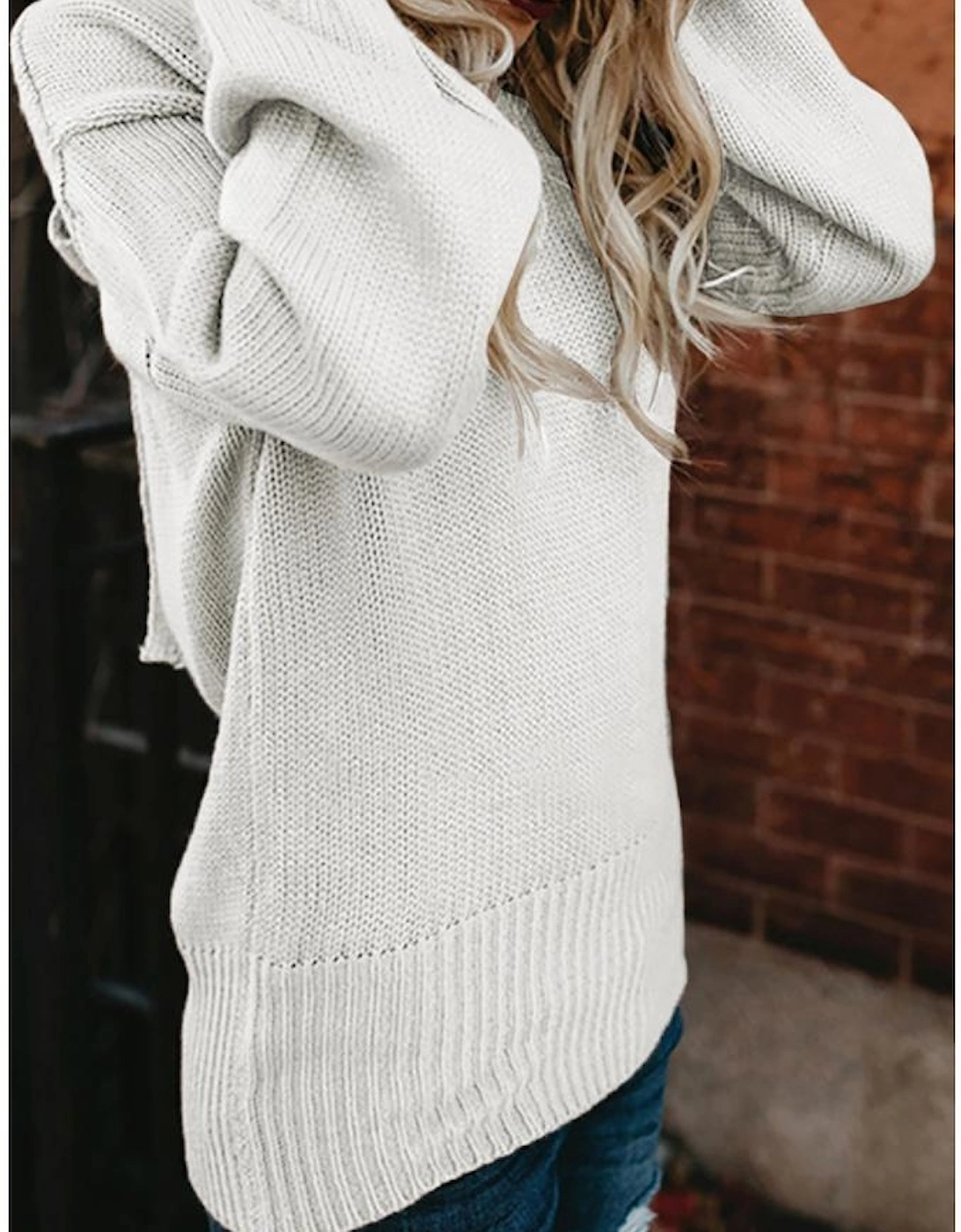 Azura Exchange Womens Tie Back Sweater