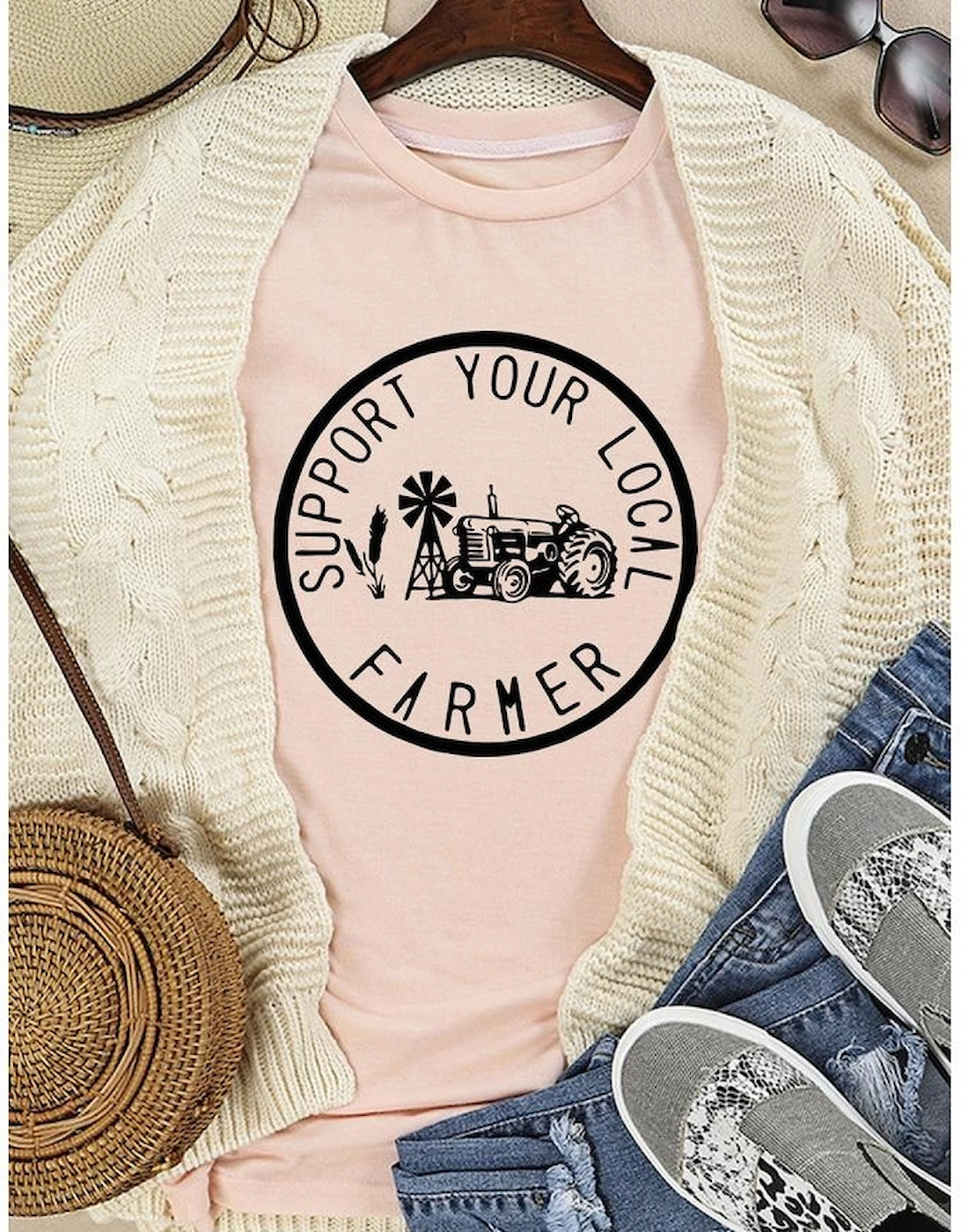 Azura Exchange Local Farmer Graphic Tee