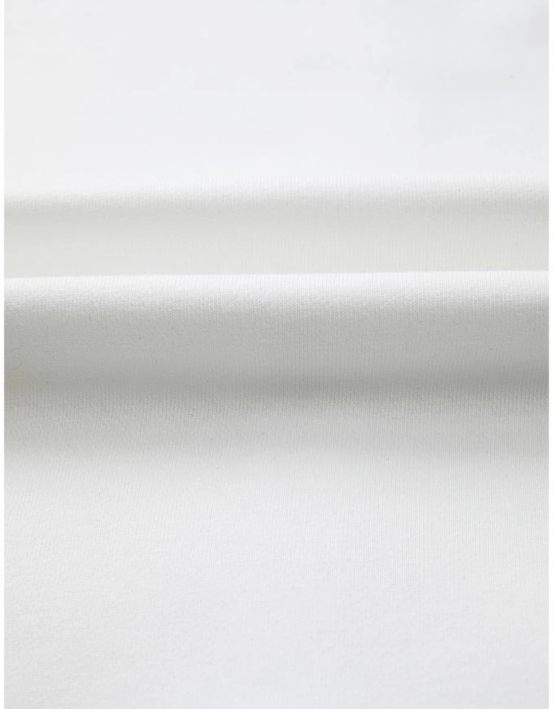 White Floral Dotted Mixed Print Patchwork Sleeve High Low Casual Sweatshirt