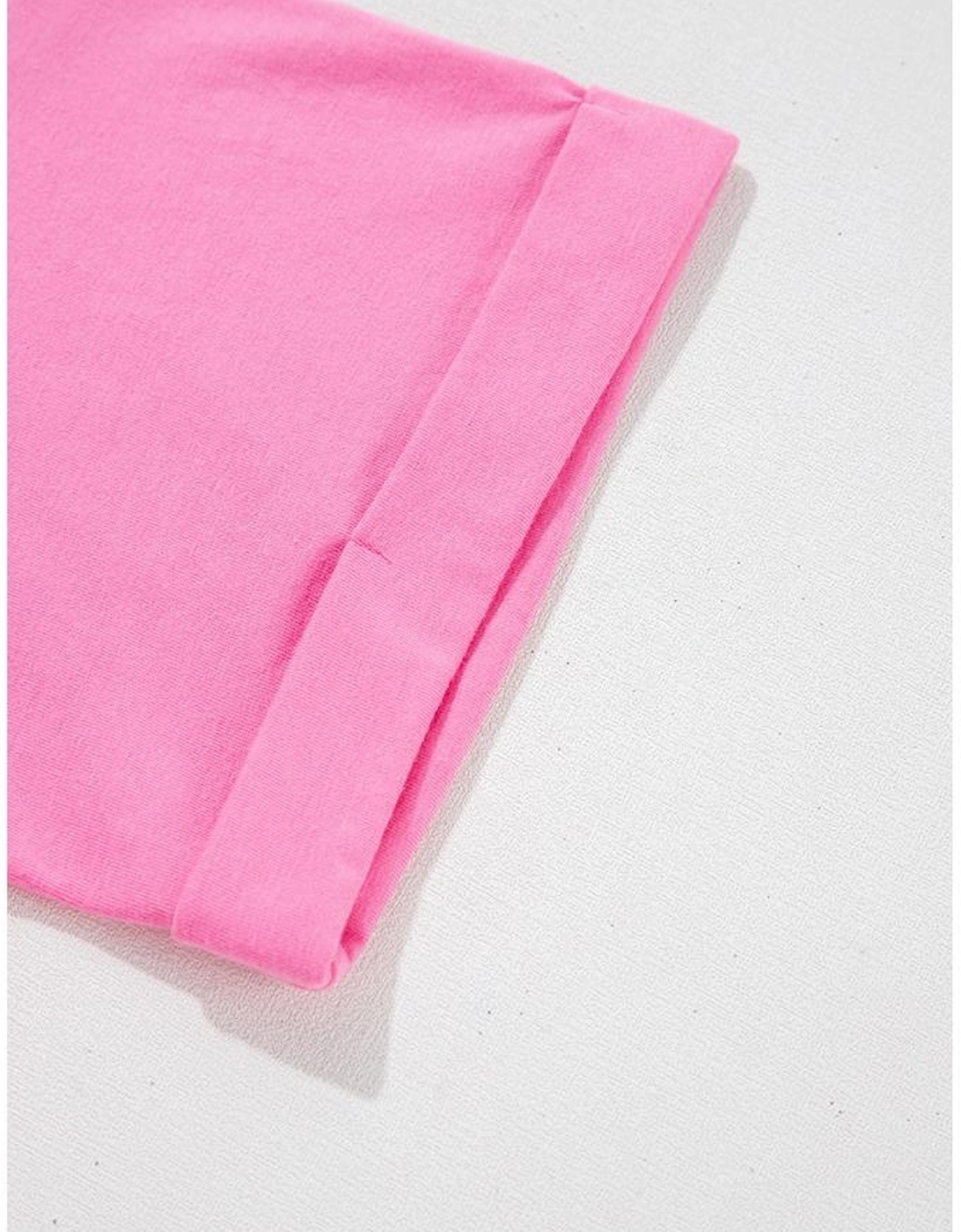 Bonbon Loose Half Sleeve V Neck Knit Romper