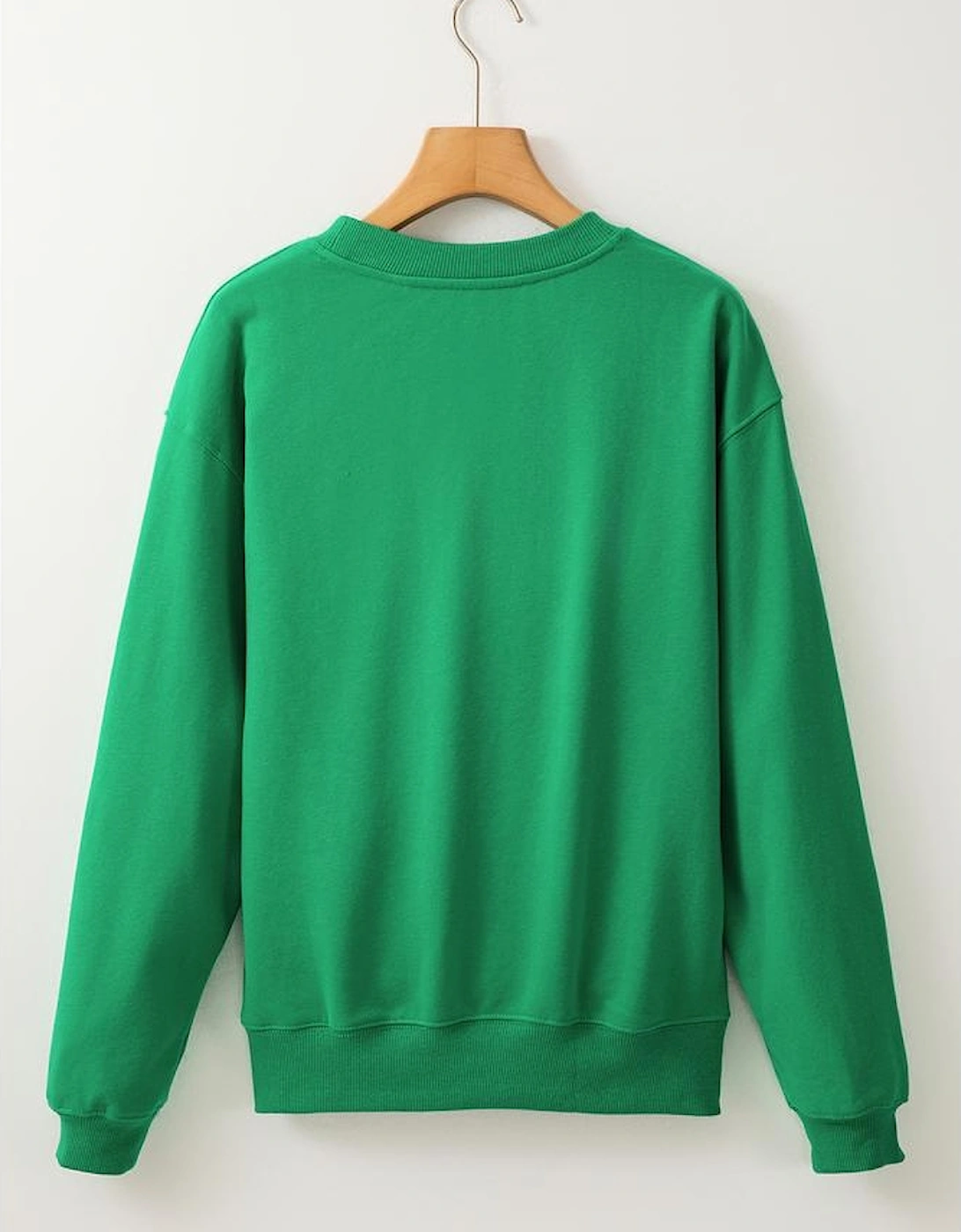 Dark Green Merry Christmas Heat Transfer Graphic Sweatshirt