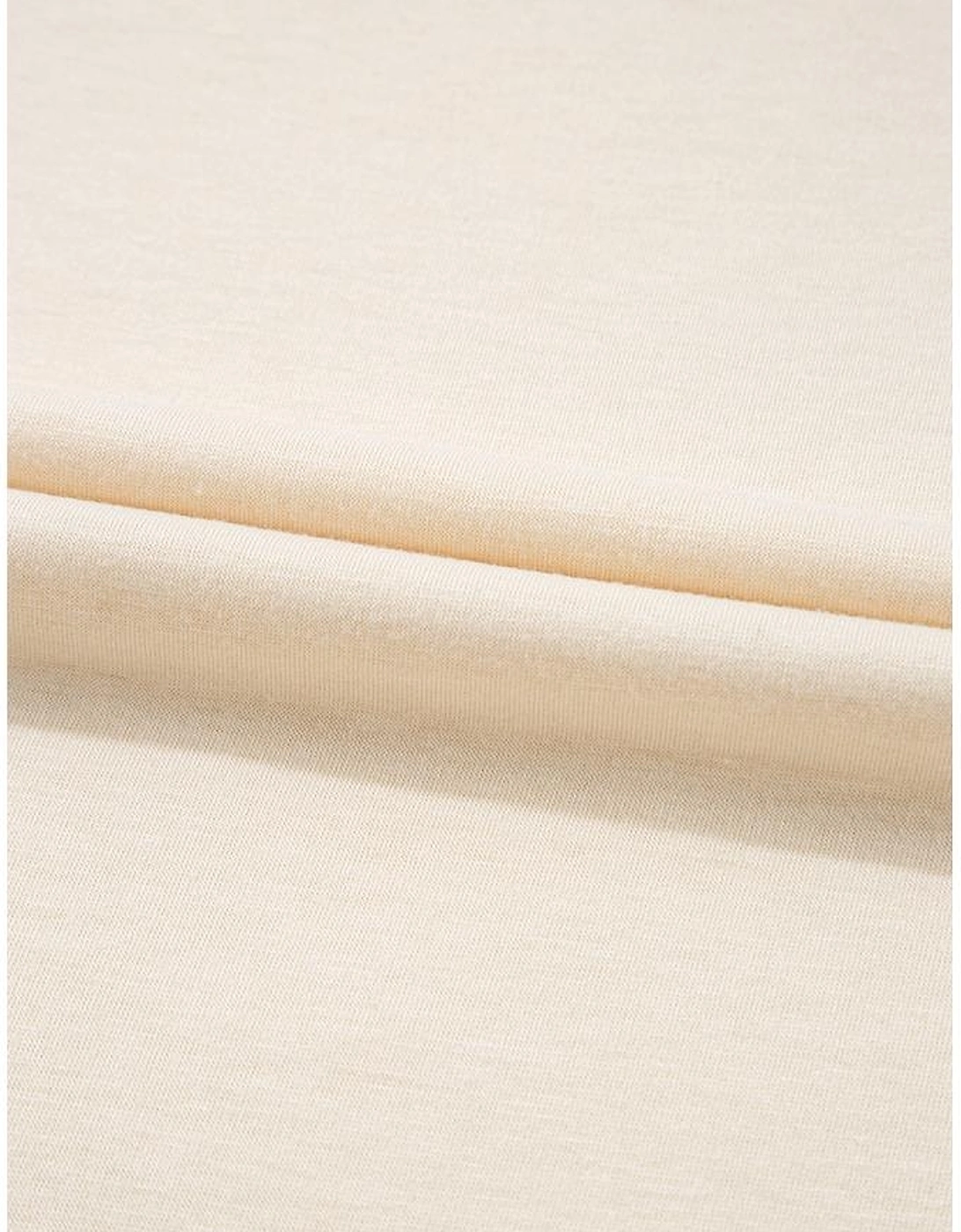 Parchment Lace Patchwork Short Sleeve Round Neck Plus Size Summer Top