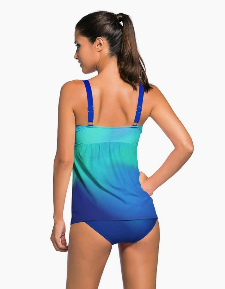 Azura Exchange Tummy Control Gradient Tankini