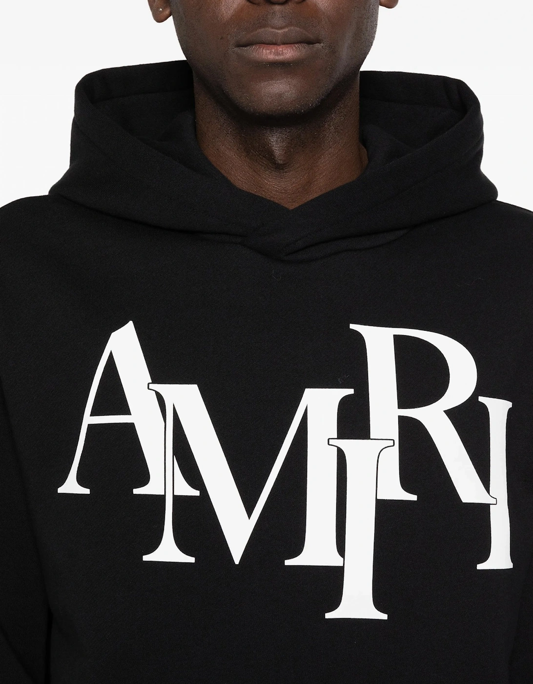 STAGGERED LOGO HOODIE