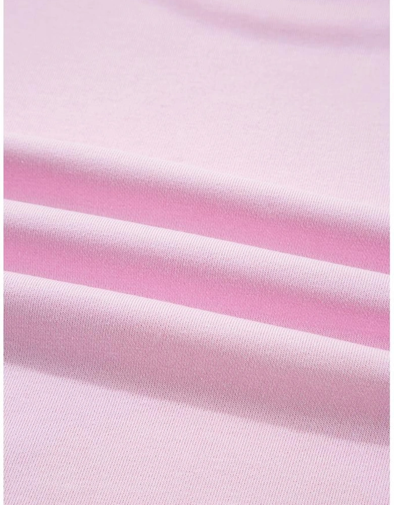 Pink GAME DAY Football Rugby Print Casual Sweatshirt