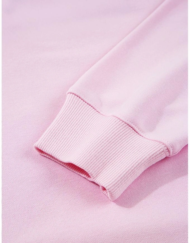 Pink GAME DAY Football Rugby Print Casual Sweatshirt