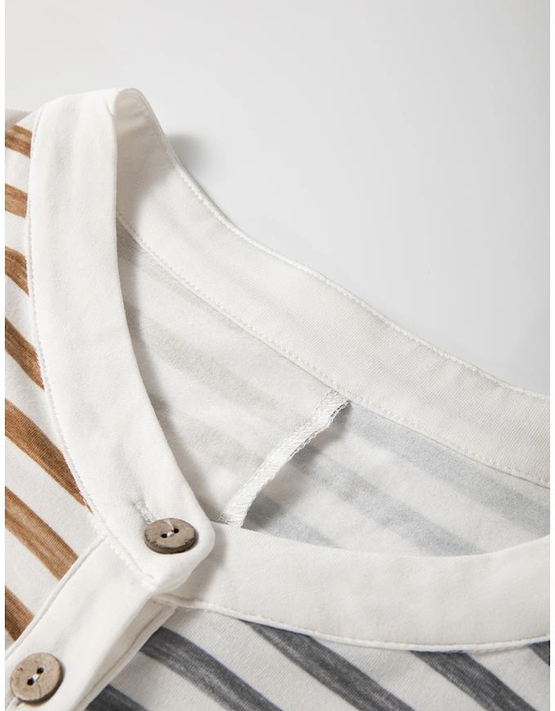 Gray Stripe Plus Size Color Block Buttoned Sleeveless Wide Leg Jumpsuit