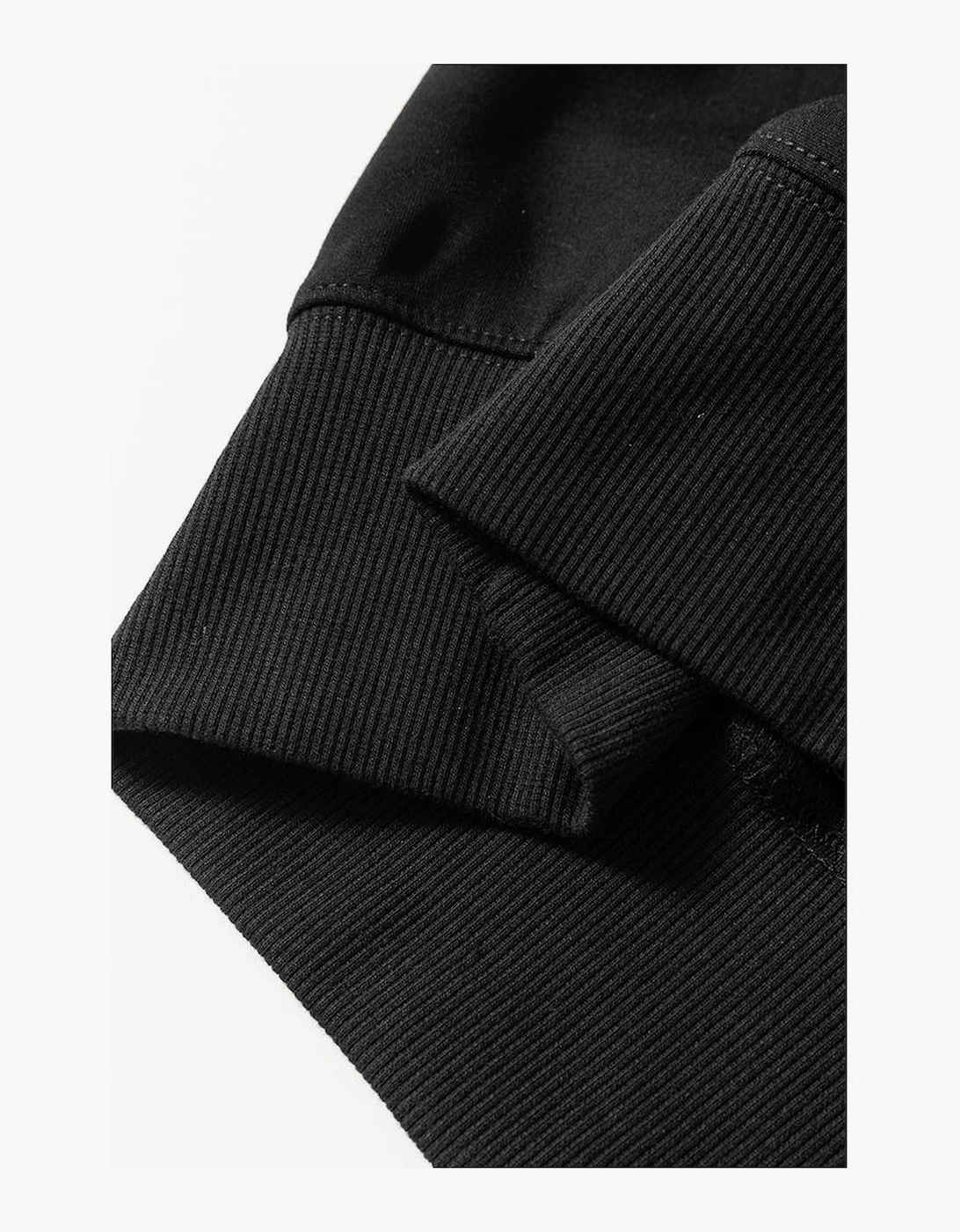 Black V Neck Cropped Seamed High Waist Sports Wear