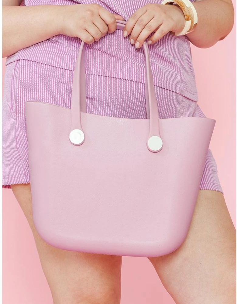 Pink Waterproof Self-assembly Detachable Straps EVA Tote Bag