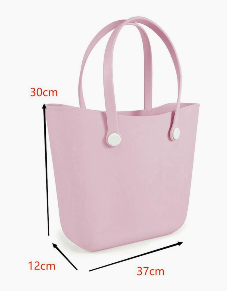 Pink Waterproof Self-assembly Detachable Straps EVA Tote Bag