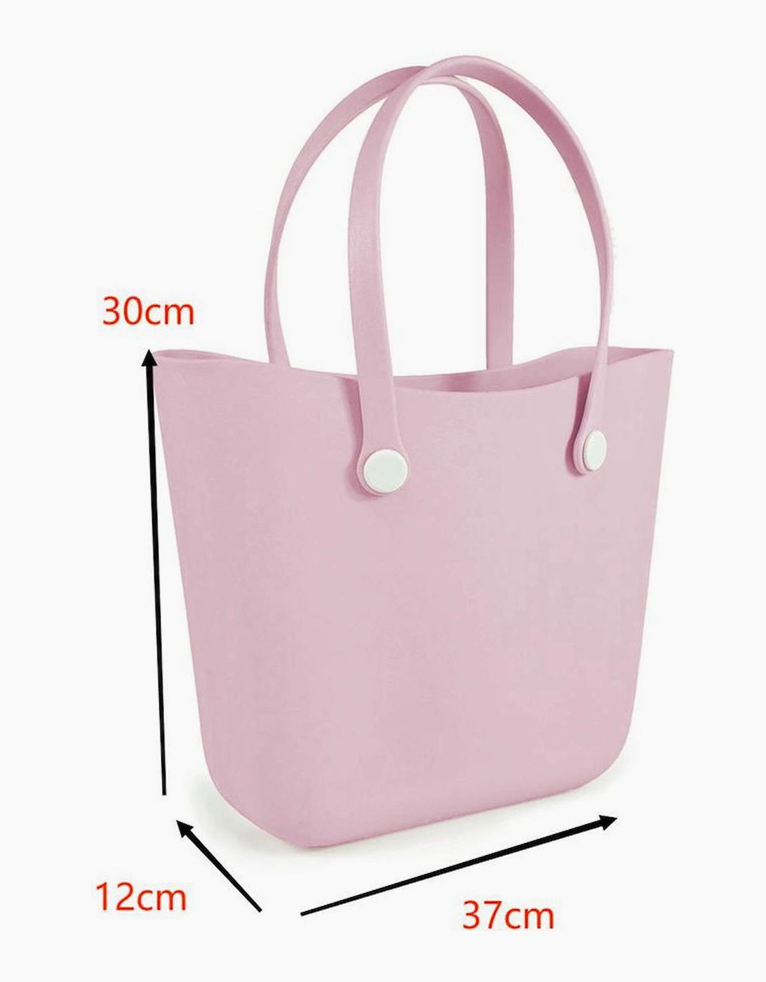 Pink Waterproof Self-assembly Detachable Straps EVA Tote Bag