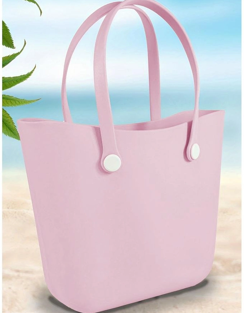 Pink Waterproof Self-assembly Detachable Straps EVA Tote Bag