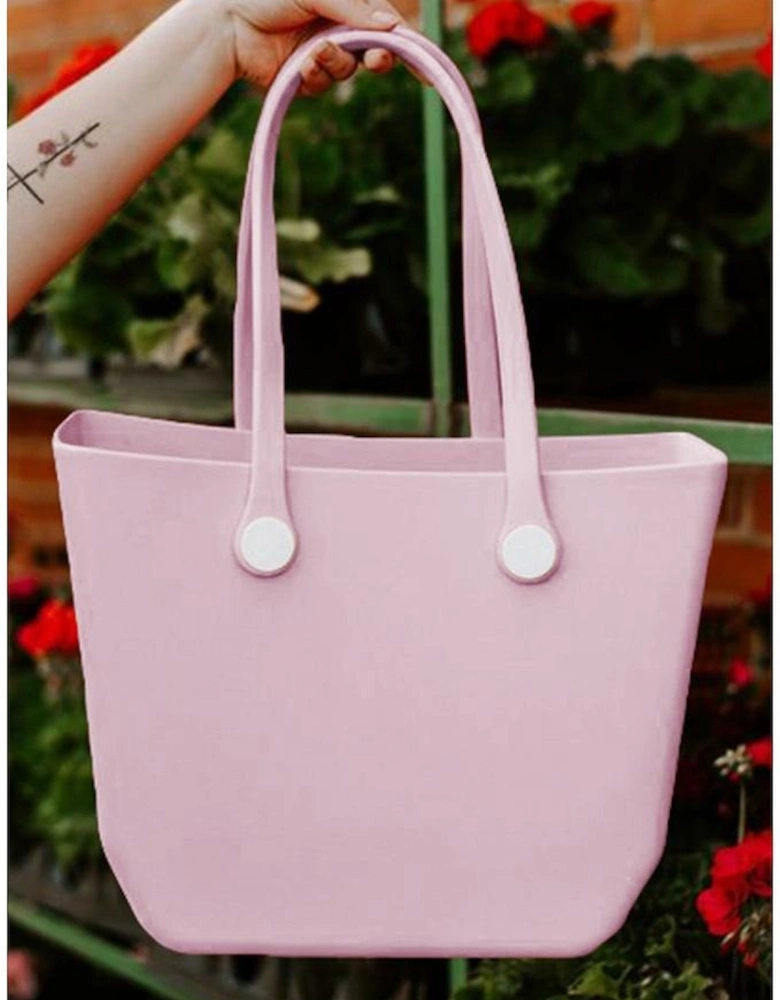Pink Waterproof Self-assembly Detachable Straps EVA Tote Bag