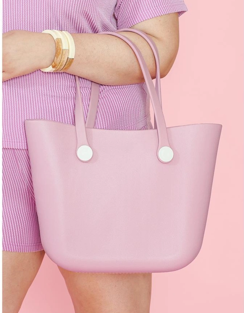 Pink Waterproof Self-assembly Detachable Straps EVA Tote Bag