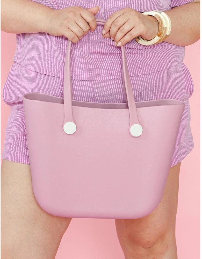 Pink Waterproof Self-assembly Detachable Straps EVA Tote Bag
