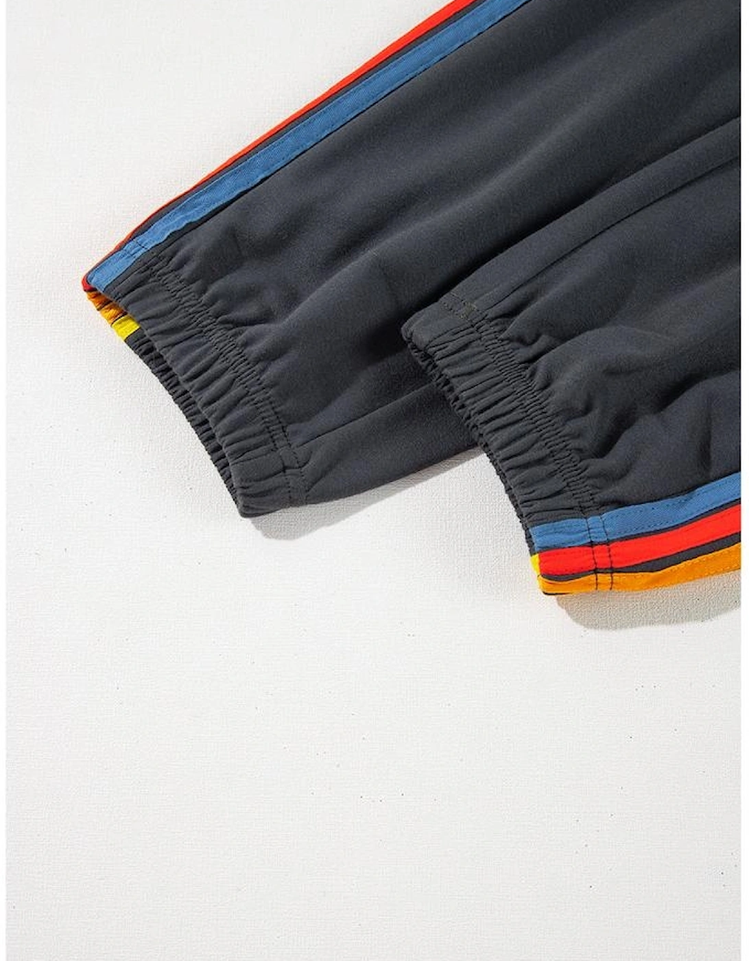 Dark Grey Counting Rainbows High Waist Sweatpants