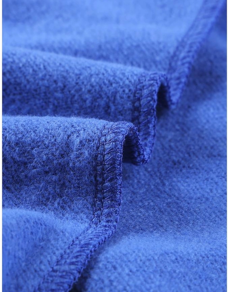 Blue Zip-up Hoodie Jacket