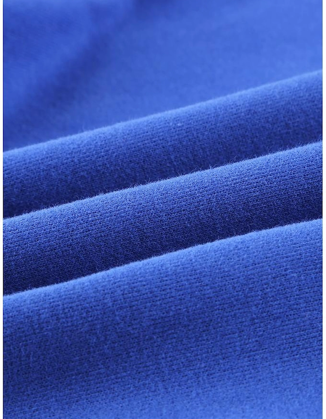 Blue Zip-up Hoodie Jacket