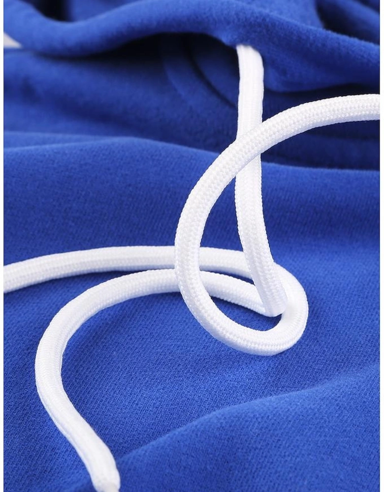 Blue Zip-up Hoodie Jacket