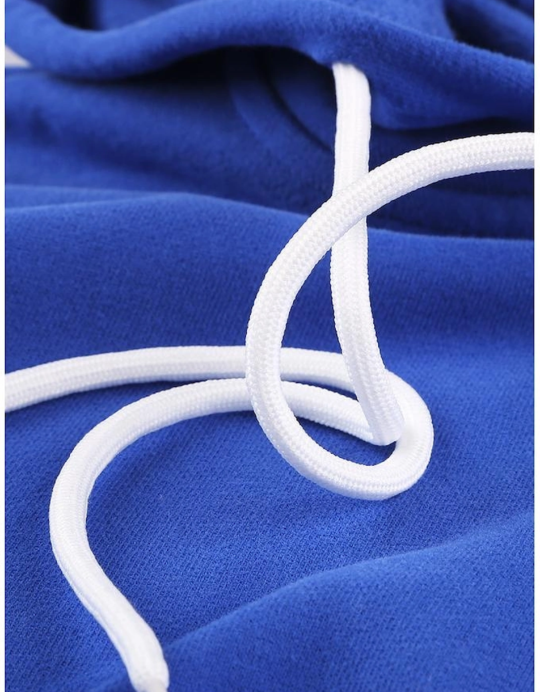 Blue Zip-up Hoodie Jacket