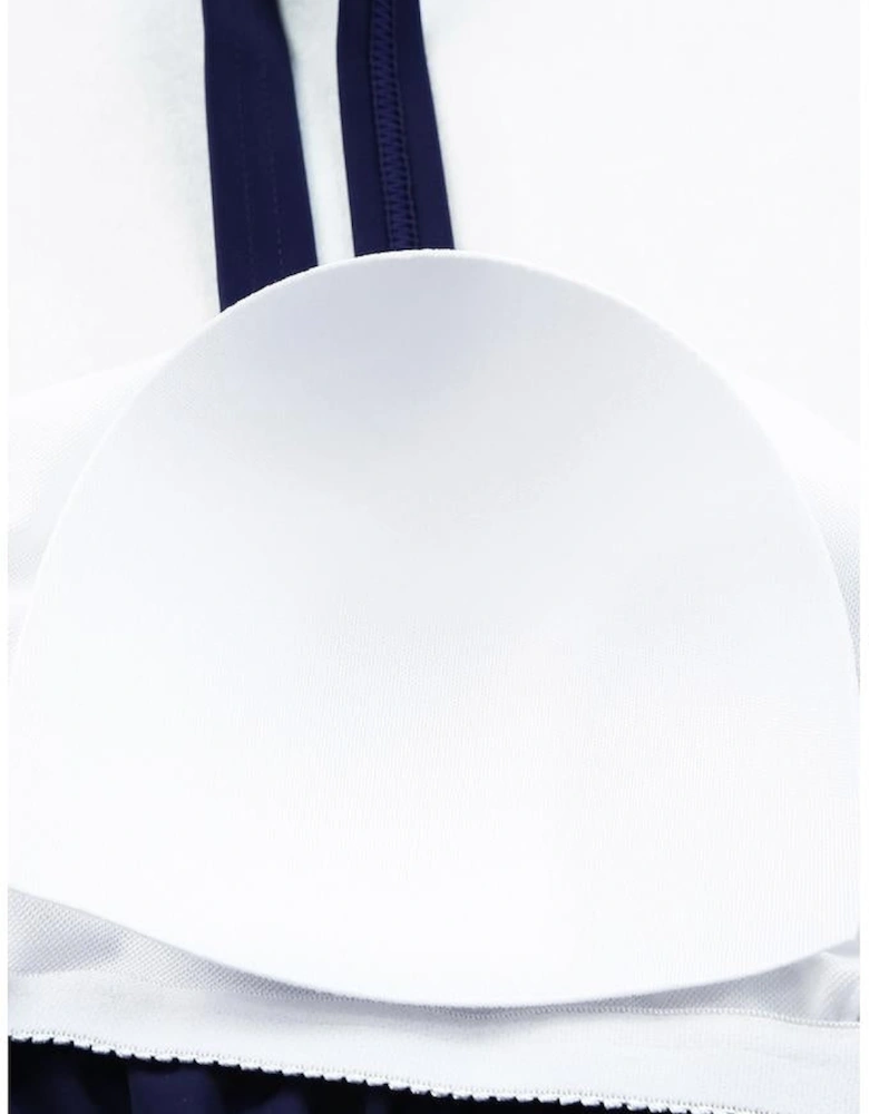 Azura Exchange Adjustable Straps Ruched Tankini Swimsuit