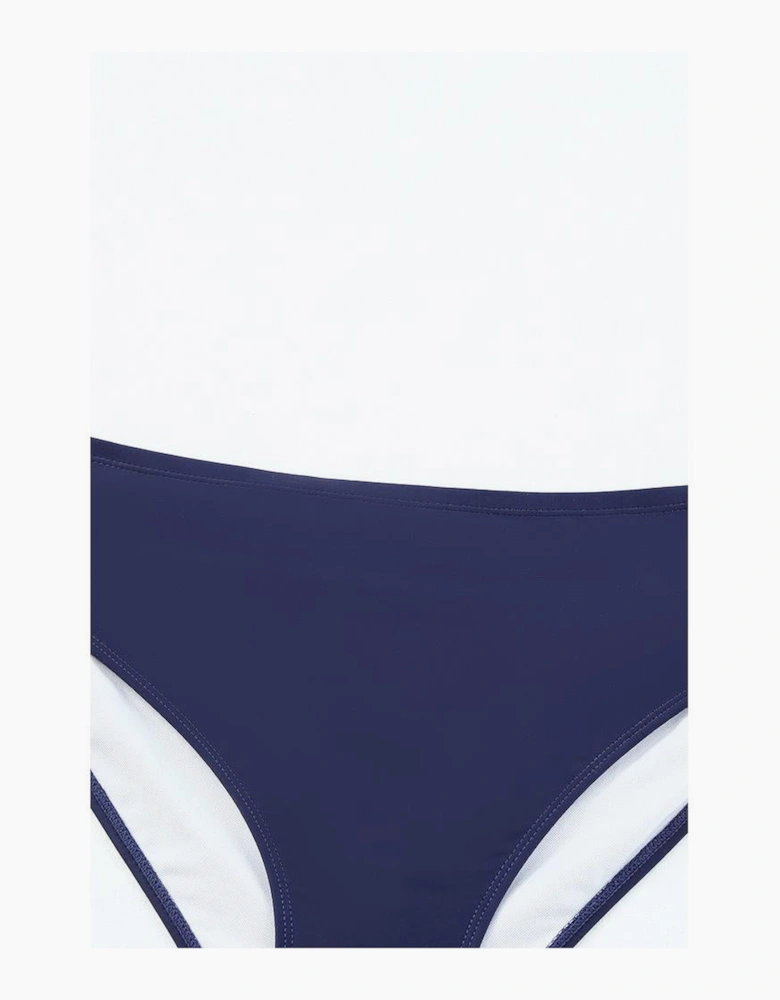 Azura Exchange Adjustable Straps Ruched Tankini Swimsuit