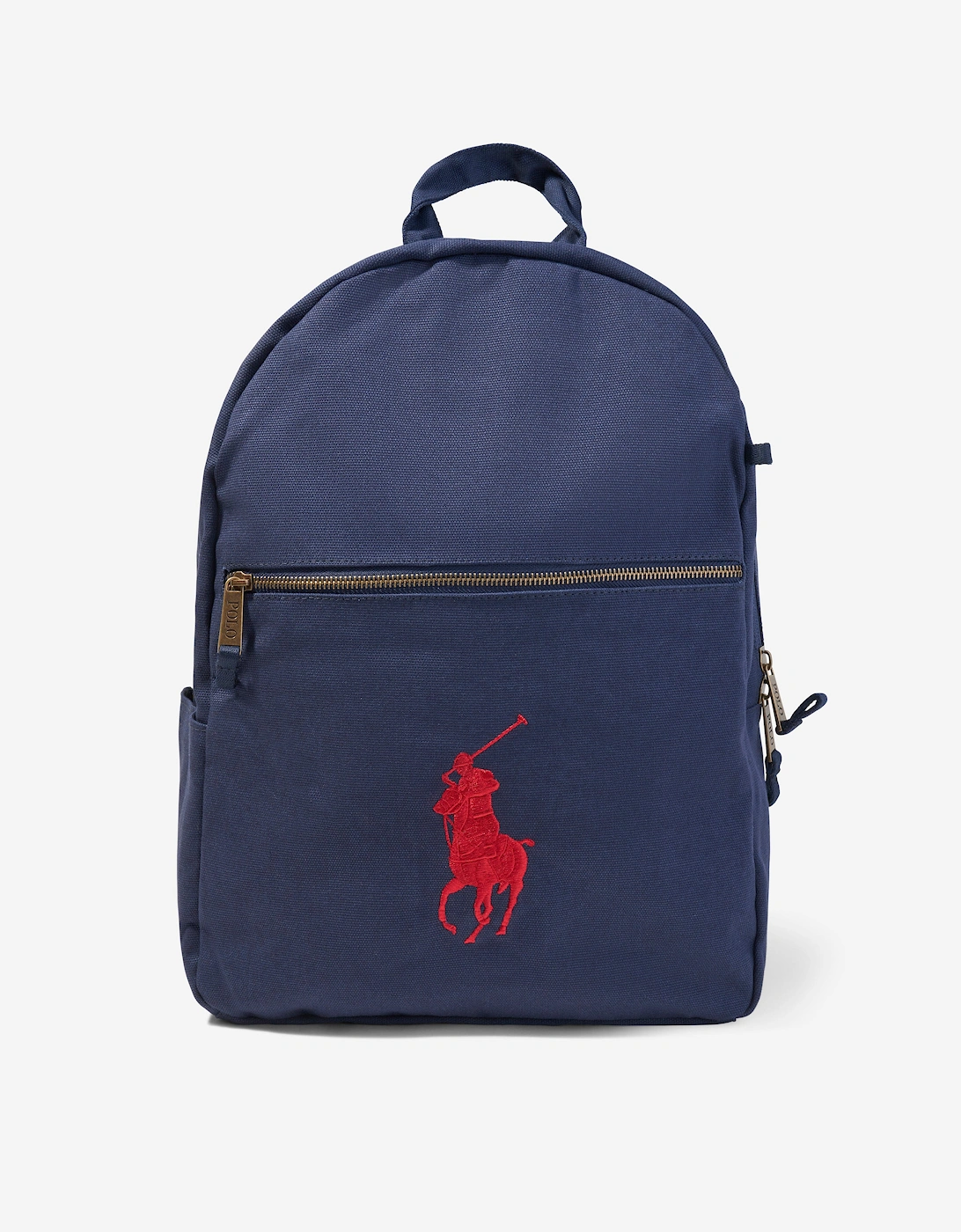 Kids Canvas School Backpack in Navy (42cm), 8 of 7
