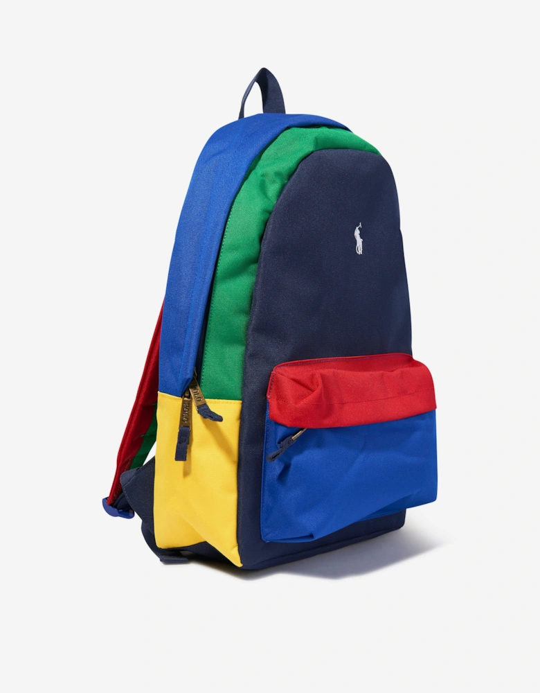 Boys Coloublock Backpack in Multicolour (45cm)